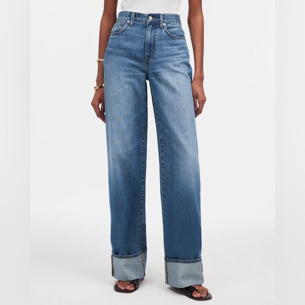 Madewell Superwide-Leg Jeans in Fannin Wash